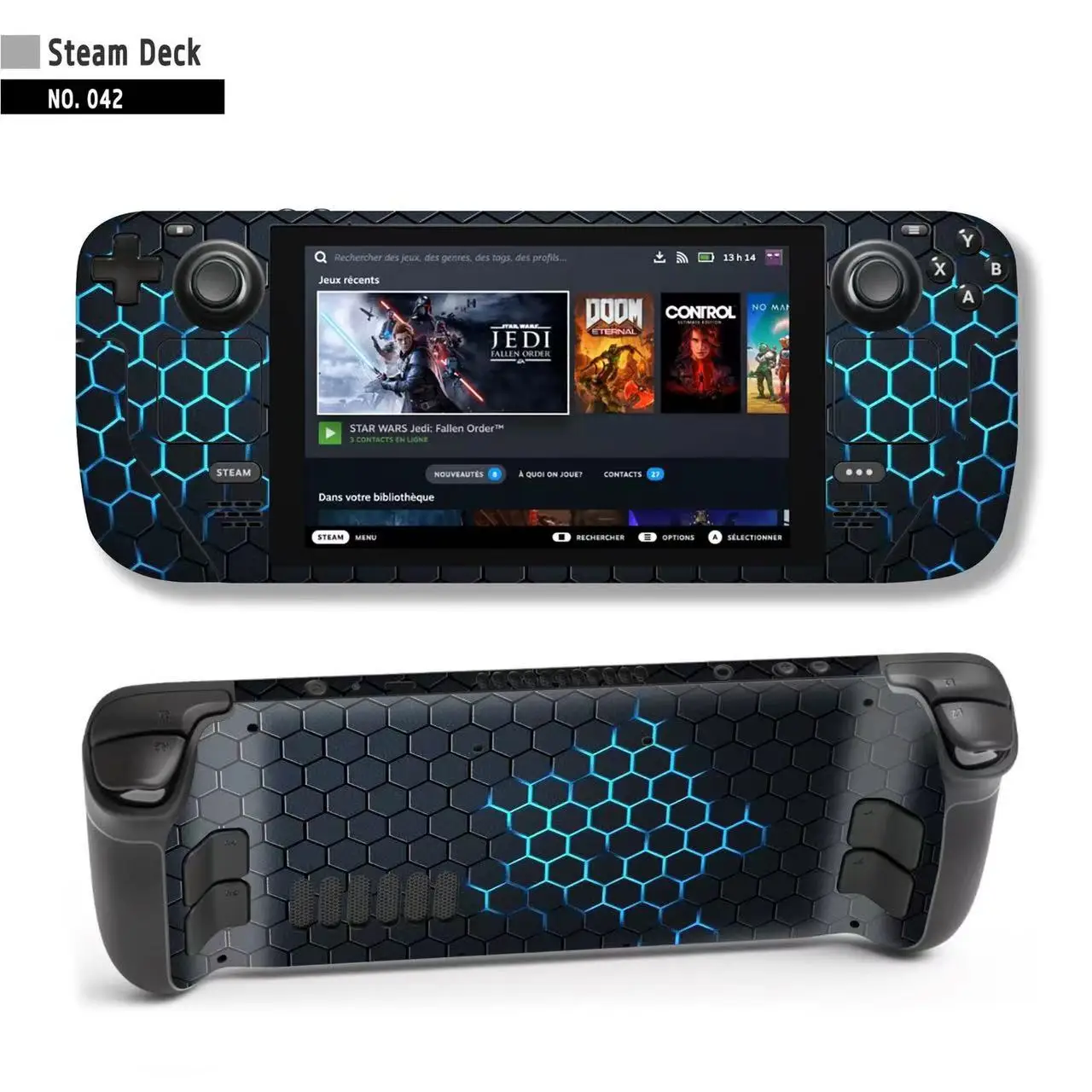 Dazzle Vinyl Special Gaming Skin Sticker For Valve Steam Deck 7inch