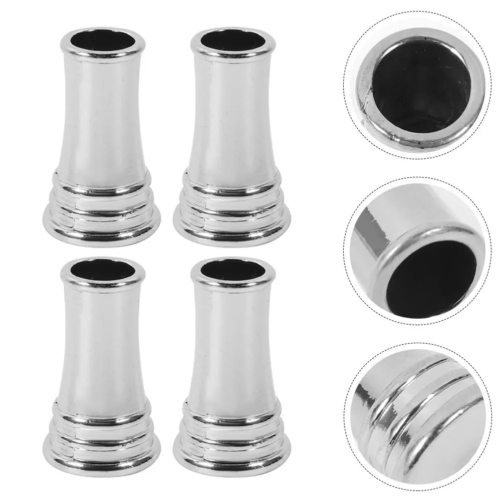 Copper Pen Holder Set 4pcs Desktop Display Stand for Study Office Home Library