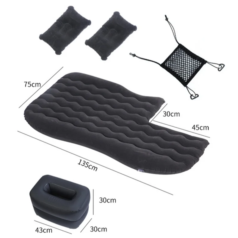 Folding Car Travel Rear Car Mattress Interior Bed Air Mats Camping Supplies Accessories Car Cushion Inflatable Tourism Mattress view 3