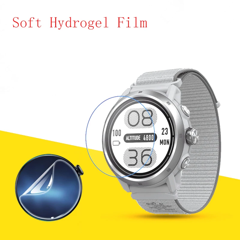 Soft Hydrogel Film Clear HD Transparent Protector Protective Guard Smart watch for COROS APEX2 PRO D37MM 10PCS