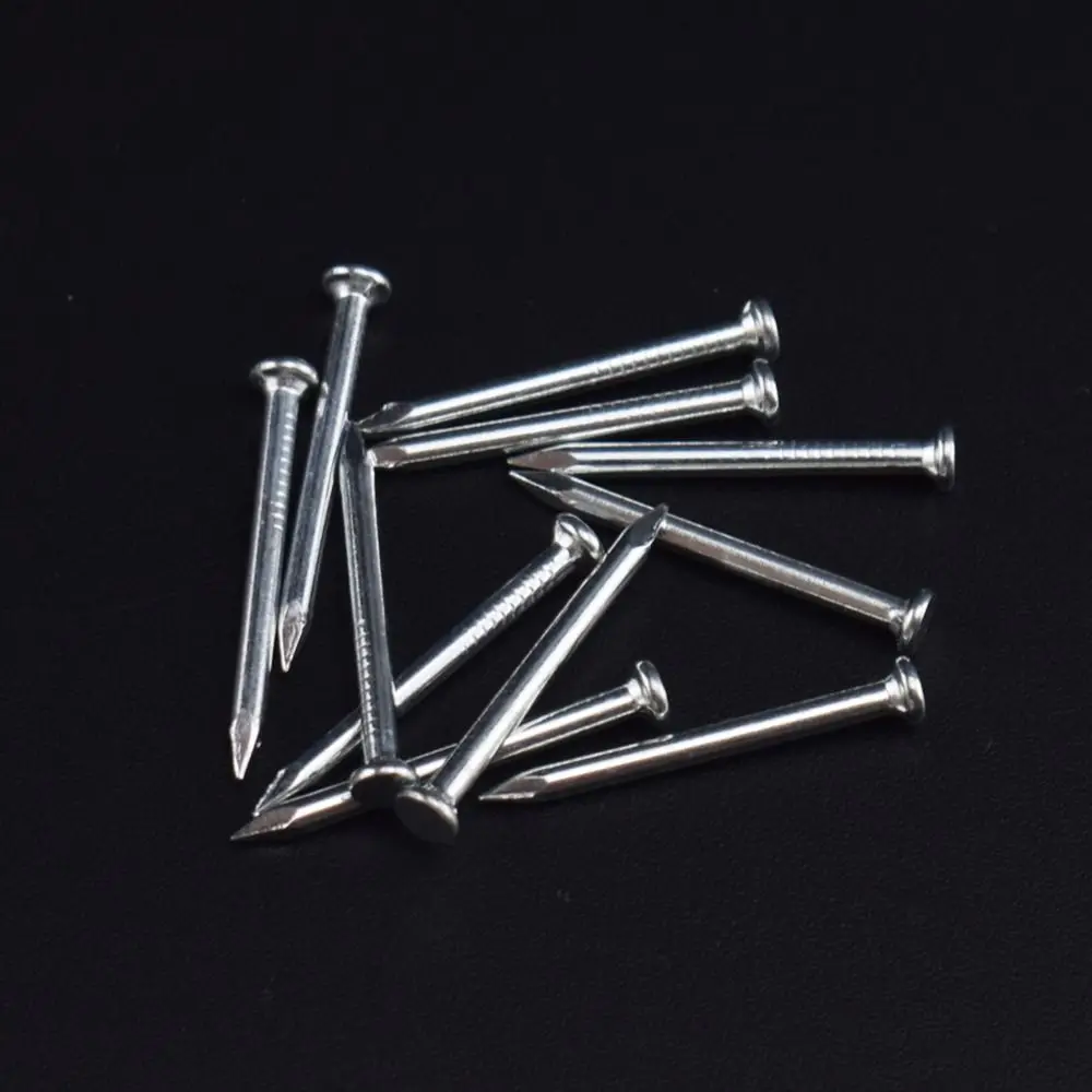 100Pcs 4-20mm Cable Clips Steel Nails Plastic Metal Wire Clips Cord Holder Cable Management Nail In Cable Clips