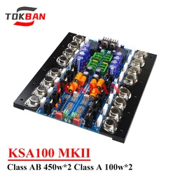 Tokban 1 Pair 450w*2 KRELL KSA100 MKII 2-channel Class A Amplifier Board High Power Voice Warm HIFI Audio Amp