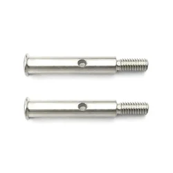 Metal Front Axle Shaft Front Axle Spindles for 1/10 Traxxas Slash 2WD VXL Stampede Rustler 2WD F-150 Upgrade Parts