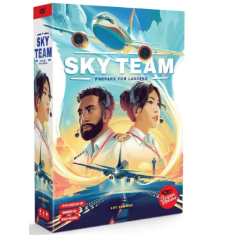 فريق العقرب Masque Sky |   لعبة النرد التعاوني |   الأعمار 14+ |   2 لاعبين |   هدايا عيد ميلاد الطفل لمدة 20 دقيقة