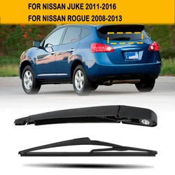 Rear Wiper Arm & Blade For Nissan JUKE 2011-2016 For Nissan ROGUE 2008-2013 Rear Windshield Window Wiper Arm w/ Blade