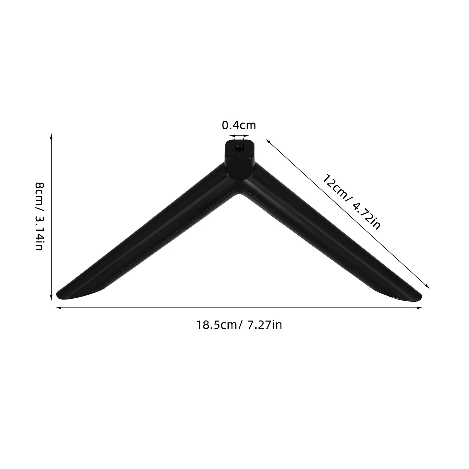 1Pair Universal TV Base Stand Heavy-Duty Pedestal Replacement Stable TV Support Stand Legs for Flat Screen Televisions Home