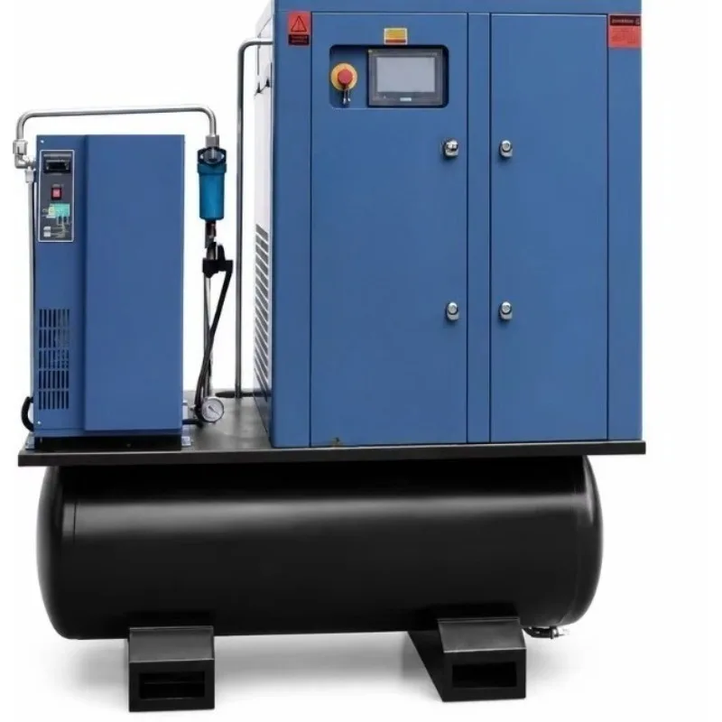 Industrial Direct Drive 10Hp 7.5KW 16Bar 10Bar Screw Air-Compressors 500 1000 Liter 220V 500l Best Air Compressor