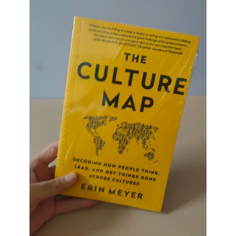 خريطة الثقافة بقلم إيرين ماير فك كيف يفكر الناس والرصاص والواحصل على الأشياء، كتاب غلاف ورقي باللغة الإنجليزية #3