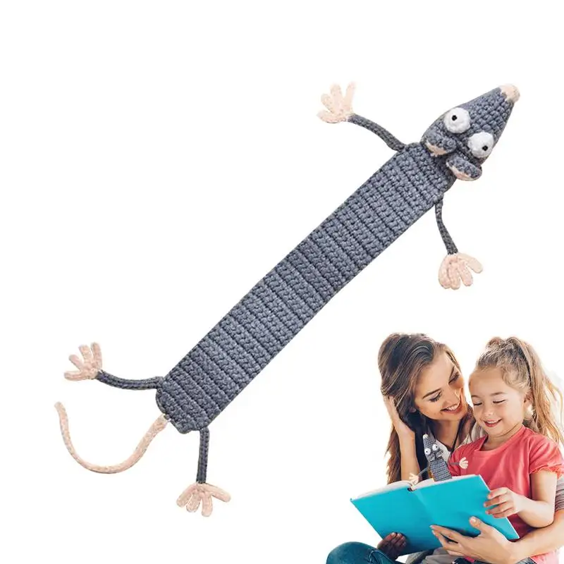 

Unique Bookmarks Knitted Book Marks Cute Animal Bookmark Crochet Bookmark For Teachers Students Kids Girls Boys. Book Lovers