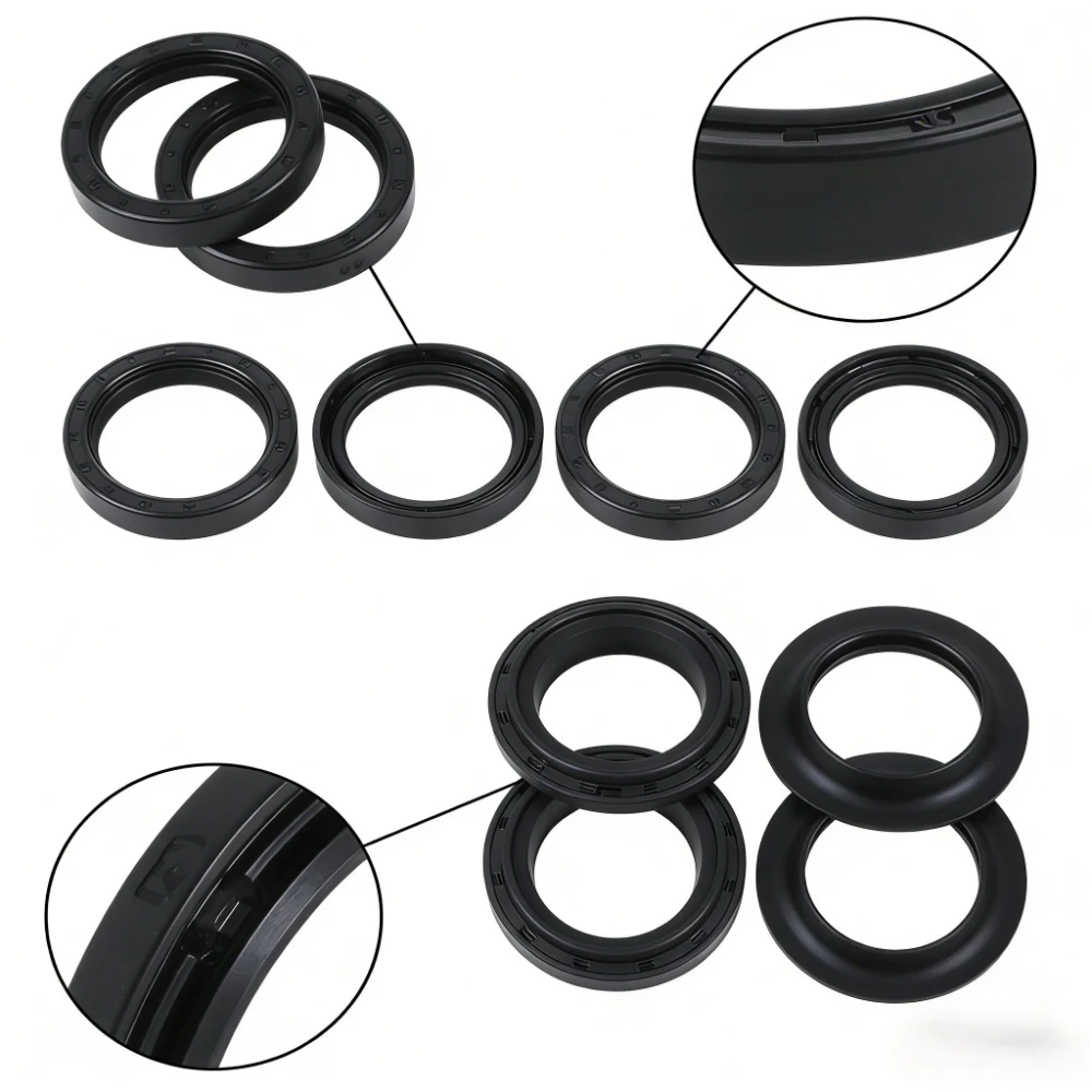 2pc/4pc/8pc Motorcycle 35x48x11 Front Fork Damper Shock absorber Oil Seal 35 48 Dust Seal for Kawasaki EX250F For Yamaha RZ350