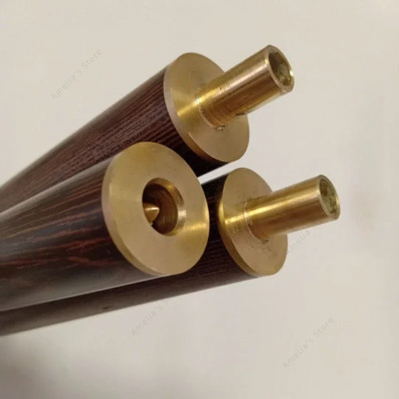 Natural Wenge Wood African Padauk Tai Chi Qigong Staff Foldable Martial Arts Rod 3-in-1 Fitness Pole Portable Kung Fu Stick