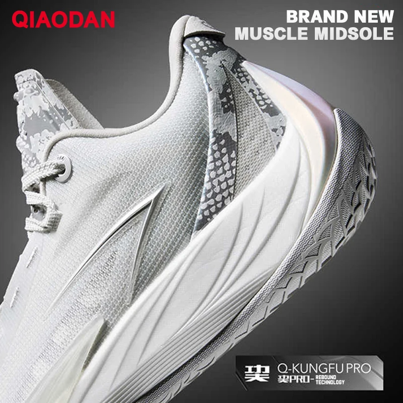 QIAODAN DUYIE 3.5 Man 2025 Autumn Professional Basketball Shoes Cushion Non-slip Hard-wearing Low Top Team Sneakers QXA013251192 - Image 5