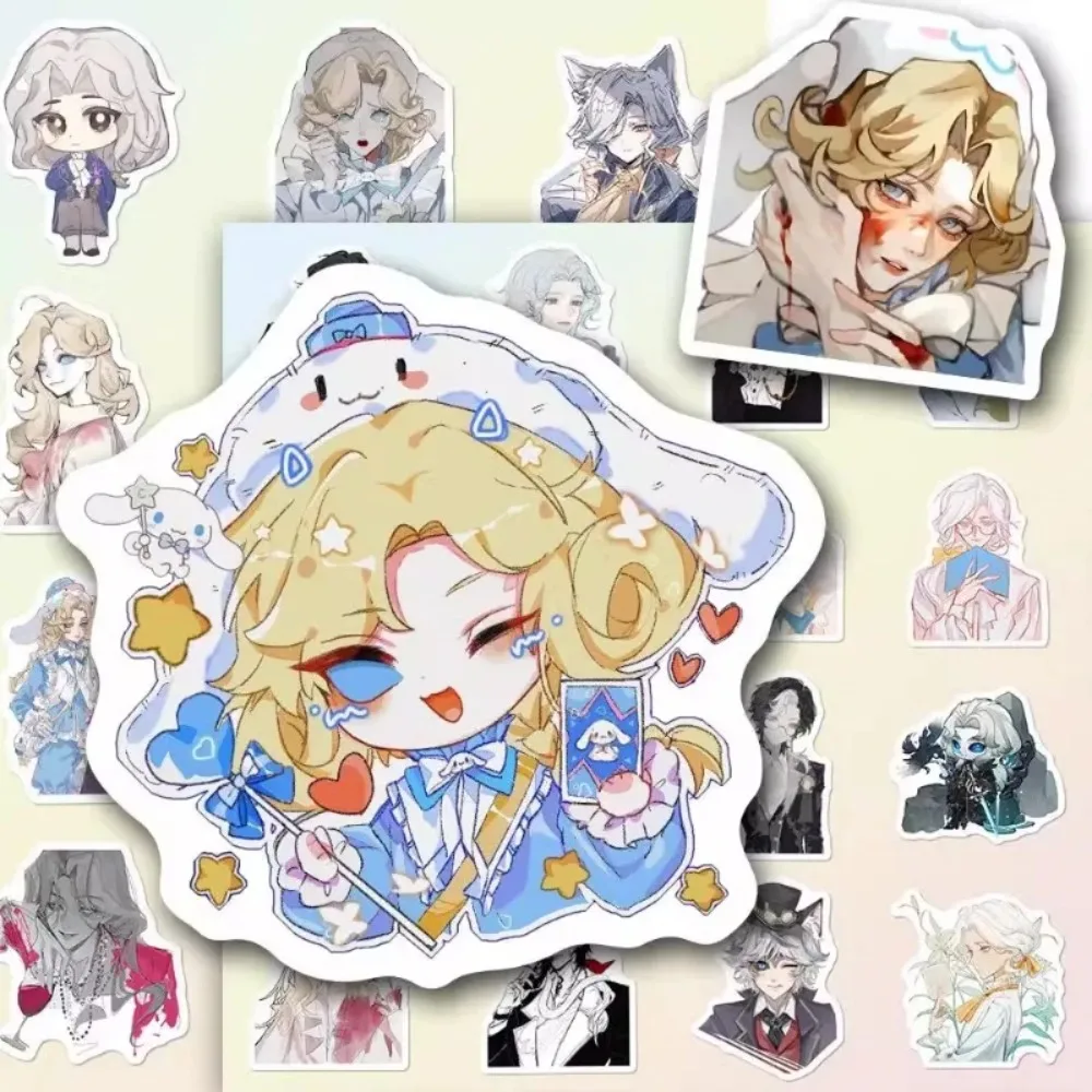 ﻿ ﻿ 50Pcs Anime Game Identity V Graffiti Stickers Cartoon Character Decorate Desktop Skateboards Bicycles Phone Cases Suitcases