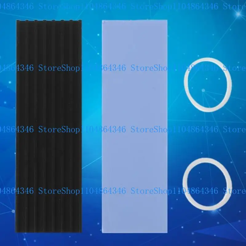 5ASD Aluminium untuk M.2 SSD Hard Drive Radiator Desktop PCI-E NVME 2280 Panas