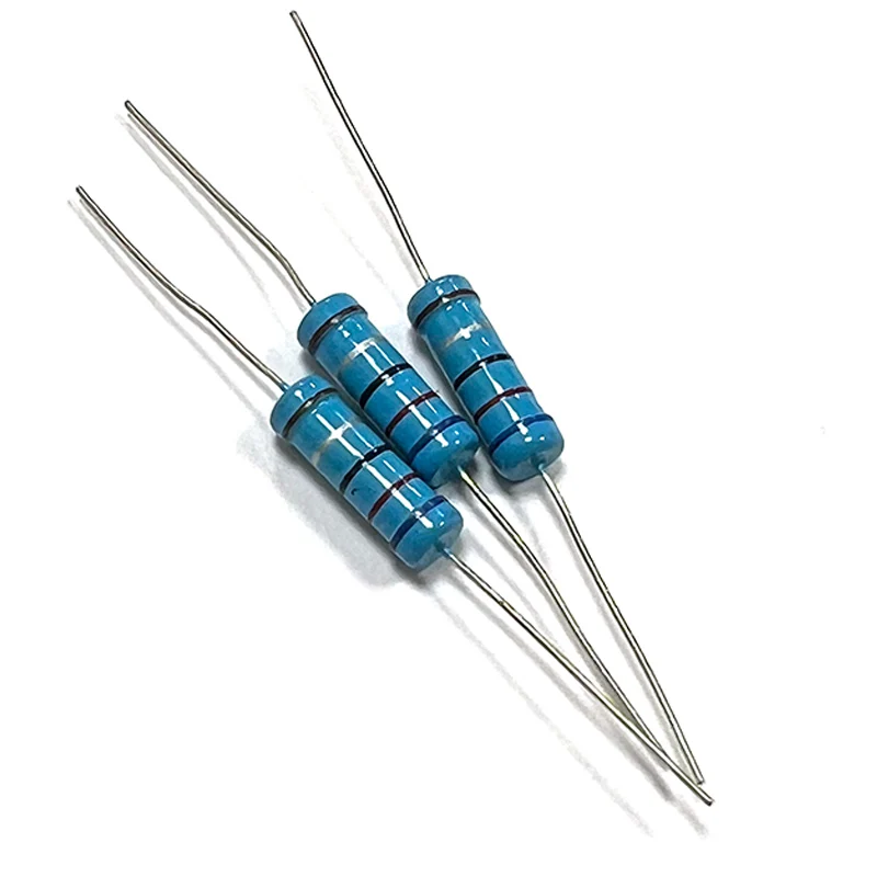 20 個 2W 1% 6R2 62R 620R 6K2 62K 620K 6.2 62 620 オーム R K 0.1R-10M 金属皮膜抵抗器