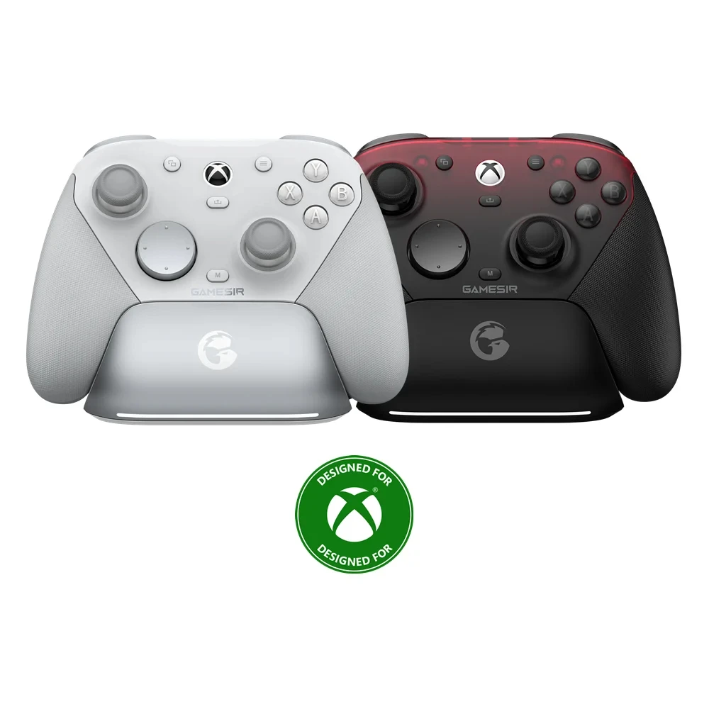 GameSir G7 Pro Wireless Gamepad with Swappable Faceplate Motion Control Tri-Mode Connection for Xbox Series X S PC Steam Android
