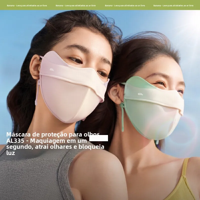 banana-leaf-al335-ice-silk-women's-sunscreen-mask-3d-uv-protection-eye-corner-guard-makeup-shield-summer-fashion-accessories