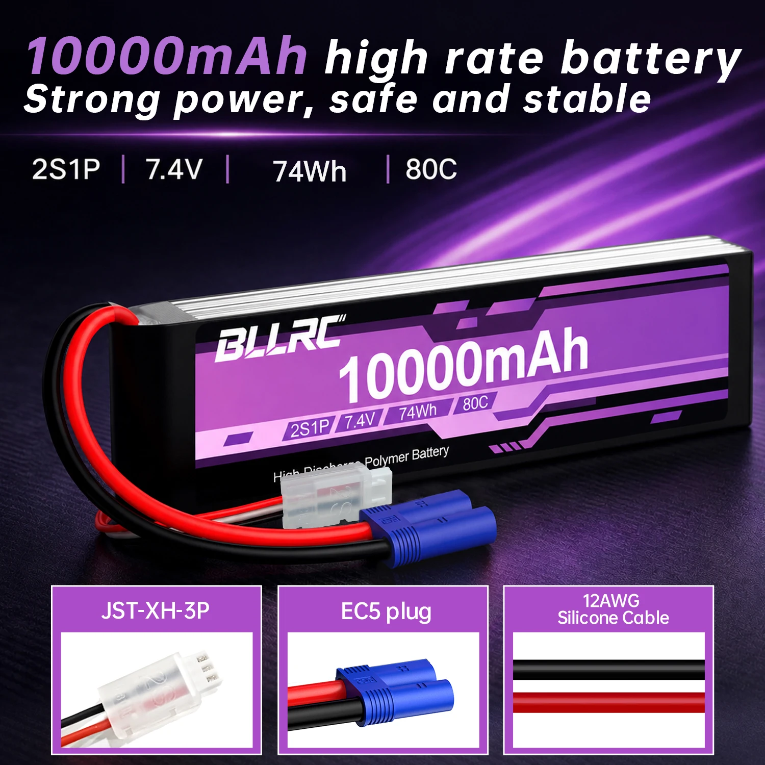 BLLRC 7.4V/11.1V /14.8V/22.2V  - Drone Rc Truck ulasan dan harga