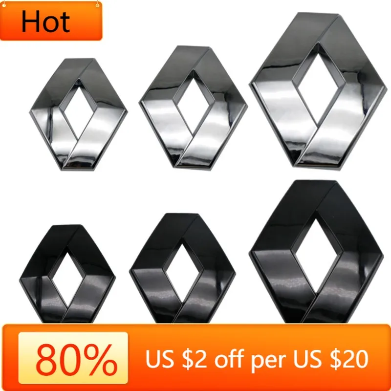 

Interior Stickers 110mm/120mm/195mm Car Front Hood EmblemFor Renault Megane 2 3 4 Twingo Clio Talisman Captur Sandero Auto Rear