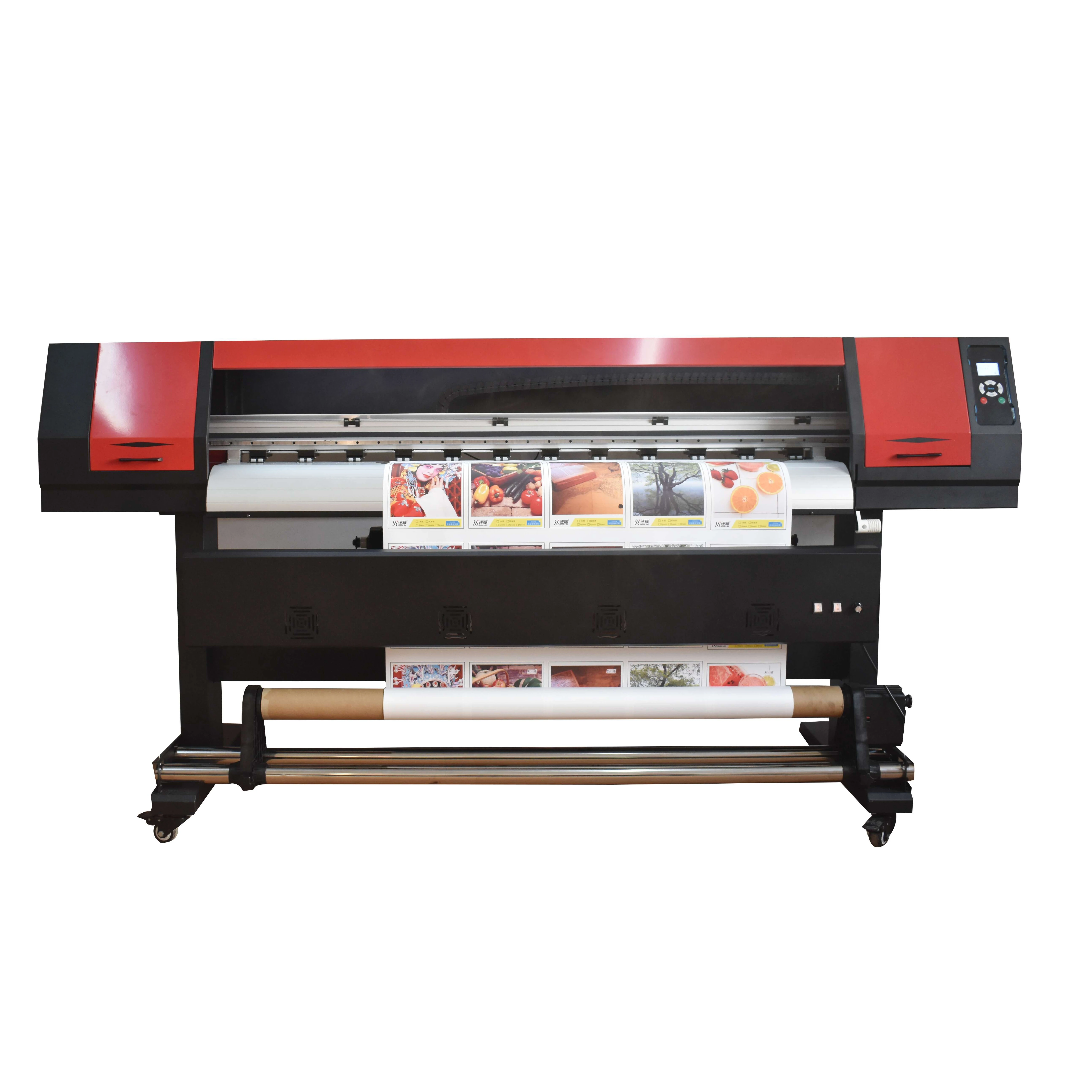 New upgraded cost-effective printer for large format single head printing machine curtain printer