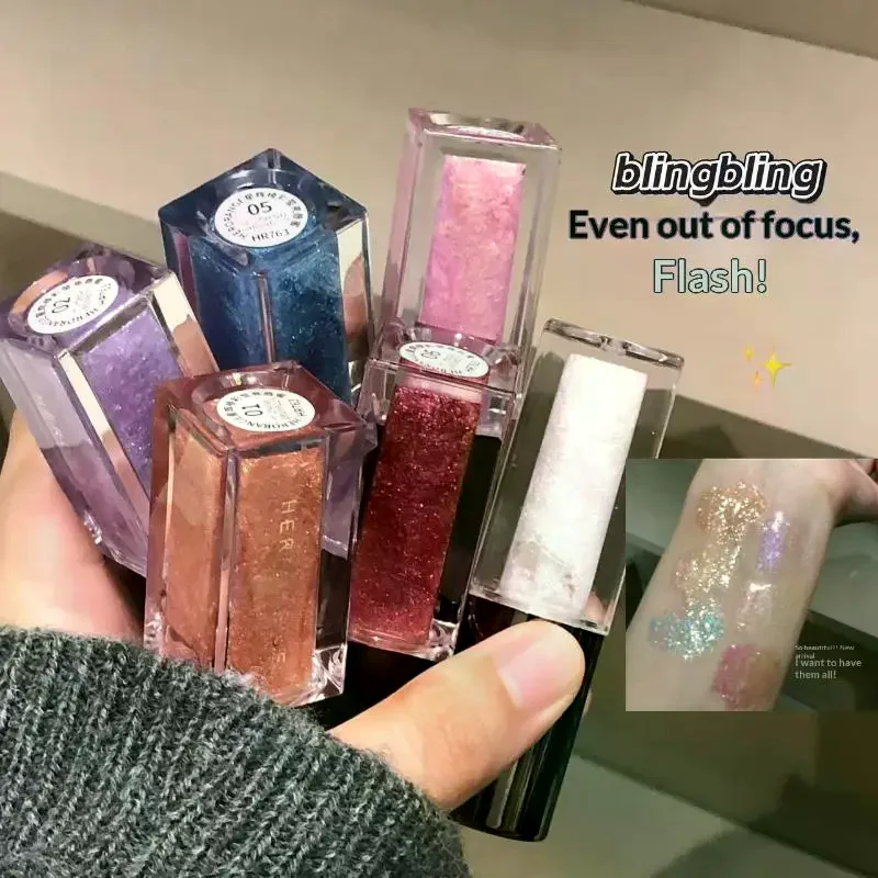 7 Colors Chameleon Glitter Lip Gloss Lasting Moisturizing Translucent Liquid Lipstick Shimmer Lip Glaze Plumper Makeup Cosmetics