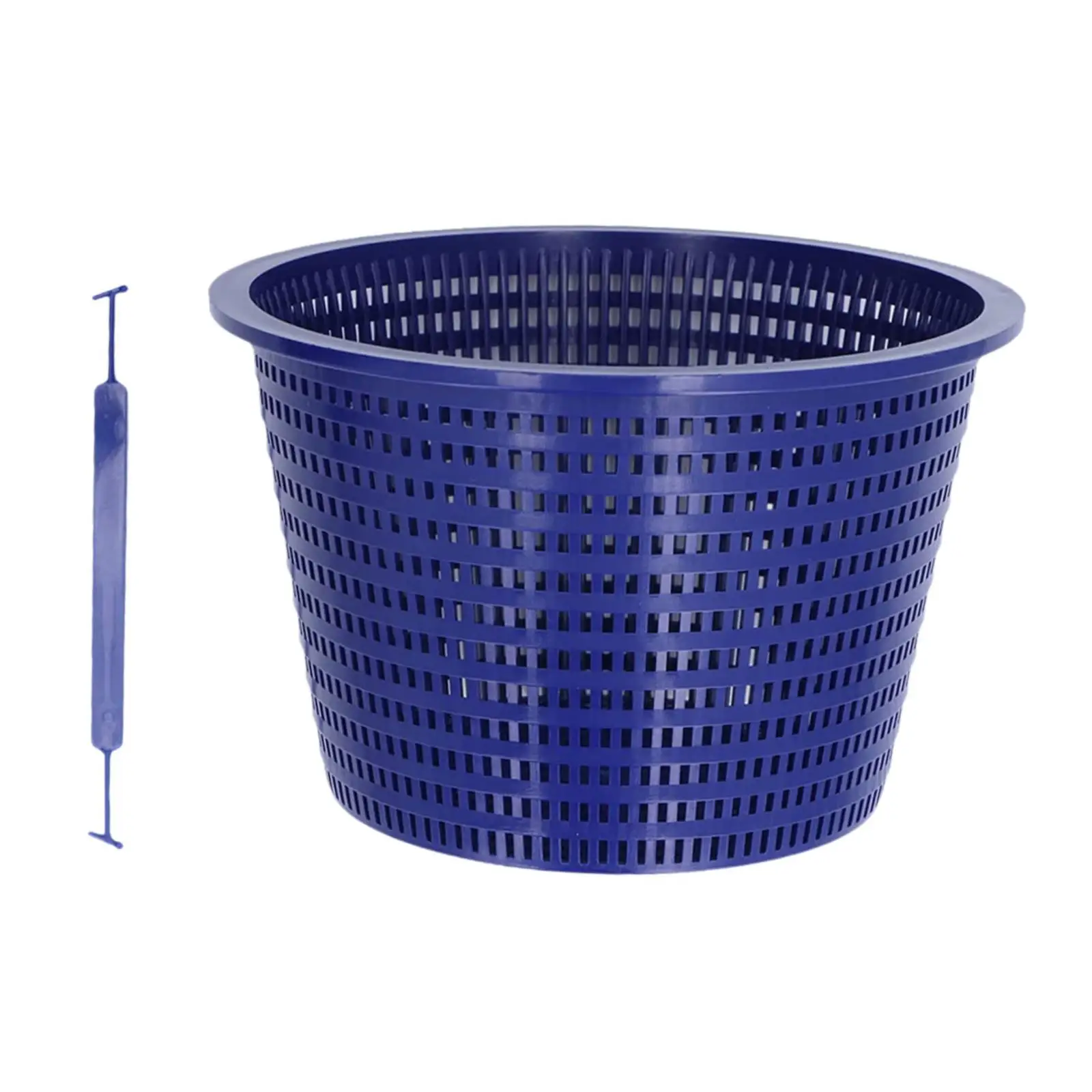 Pool Strainer Pump Basket, Pool Skimmer Basket, with Handle Parts Practical Wear Resistant Effective Replacement for SP1070