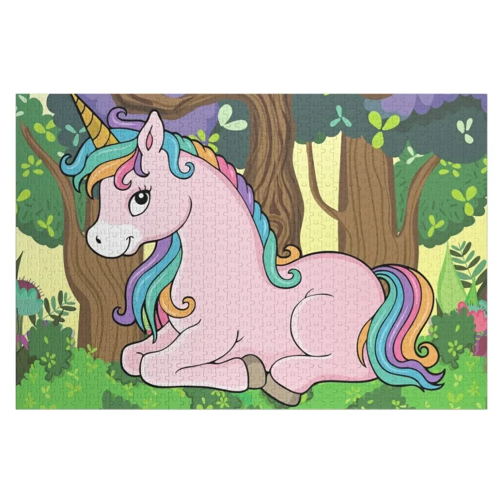 

Unicorn Jigsaw Puzzle Woodens For Adults Wooden Boxes Puzzle