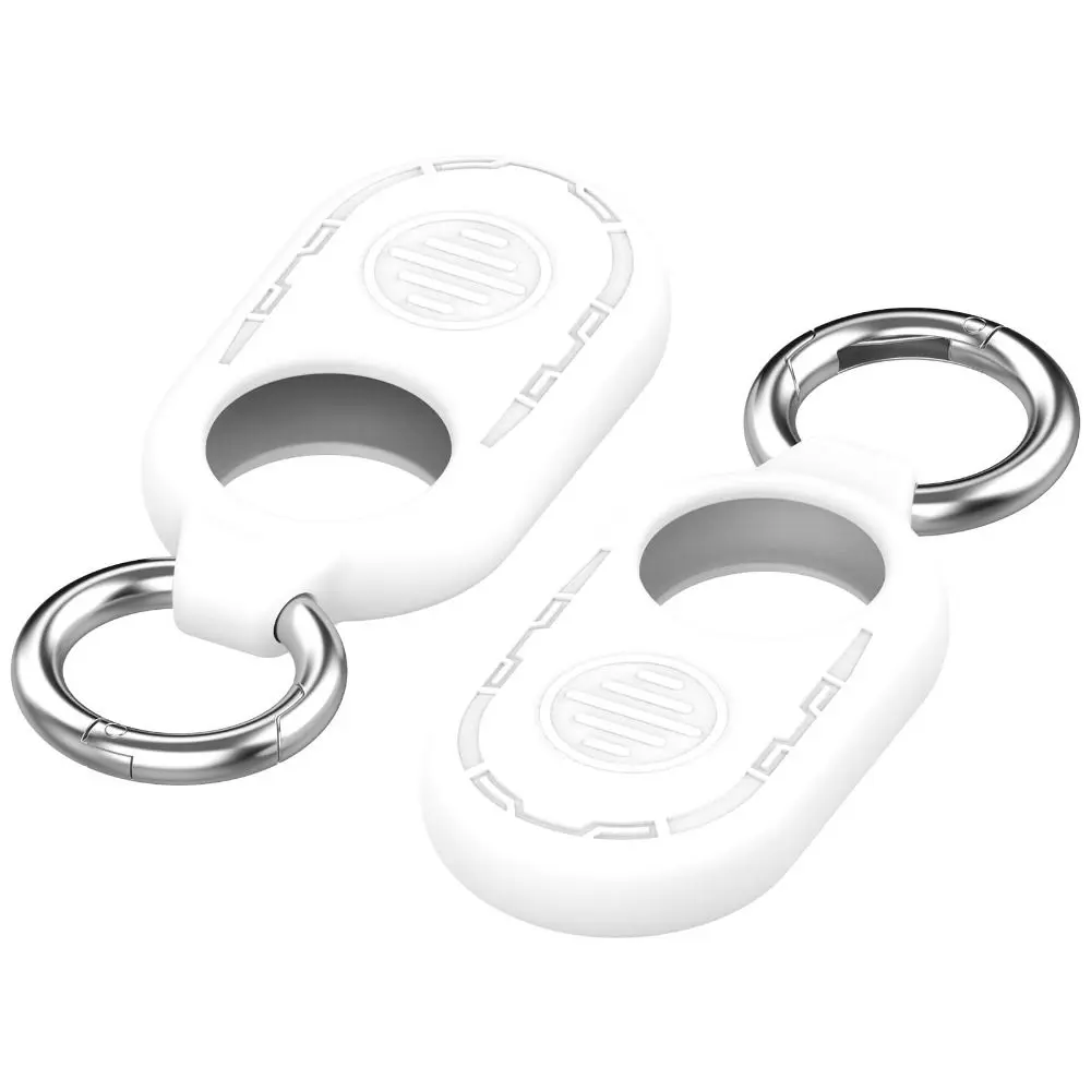 Silicone Protective Cover For Samsung Galaxy SmartTag 2 Locator Tracker Case Keychain For Smart Tag Anti-lost Trackers Holder