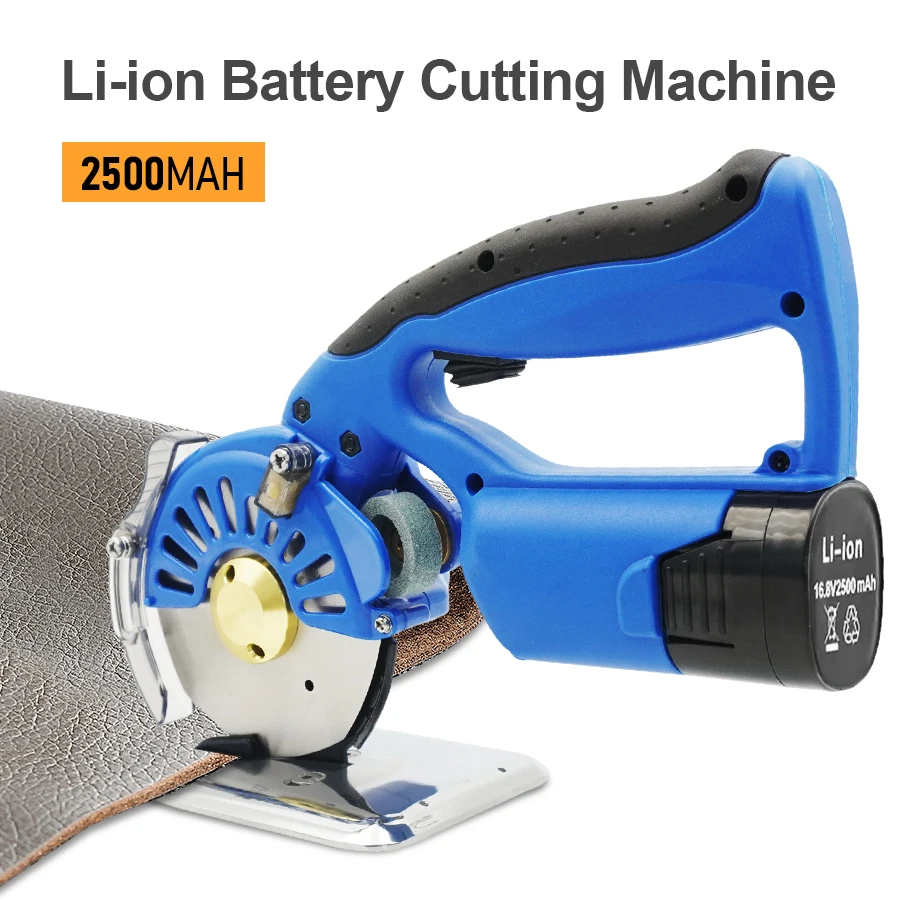 

Электрический круглый нож для резки, ручные аккумуляторные ножницы, резак для ткани, режущий станок с серводвигателем прямого привода