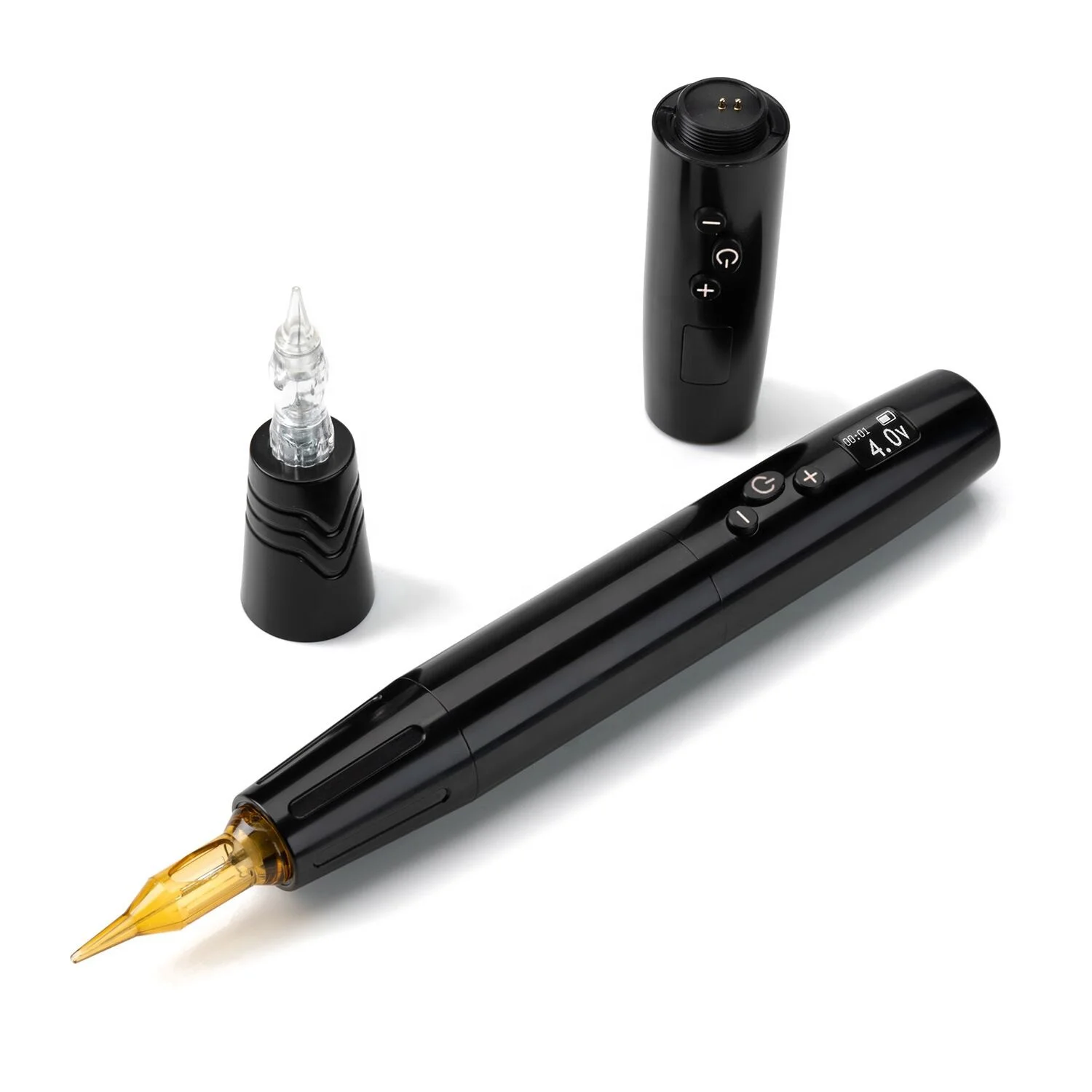 Machine Eyebrow Lip Tattoo Pen Wireless Pmu Tattoo Machine Fit Universal Needles Cartridge With 2 Batteries