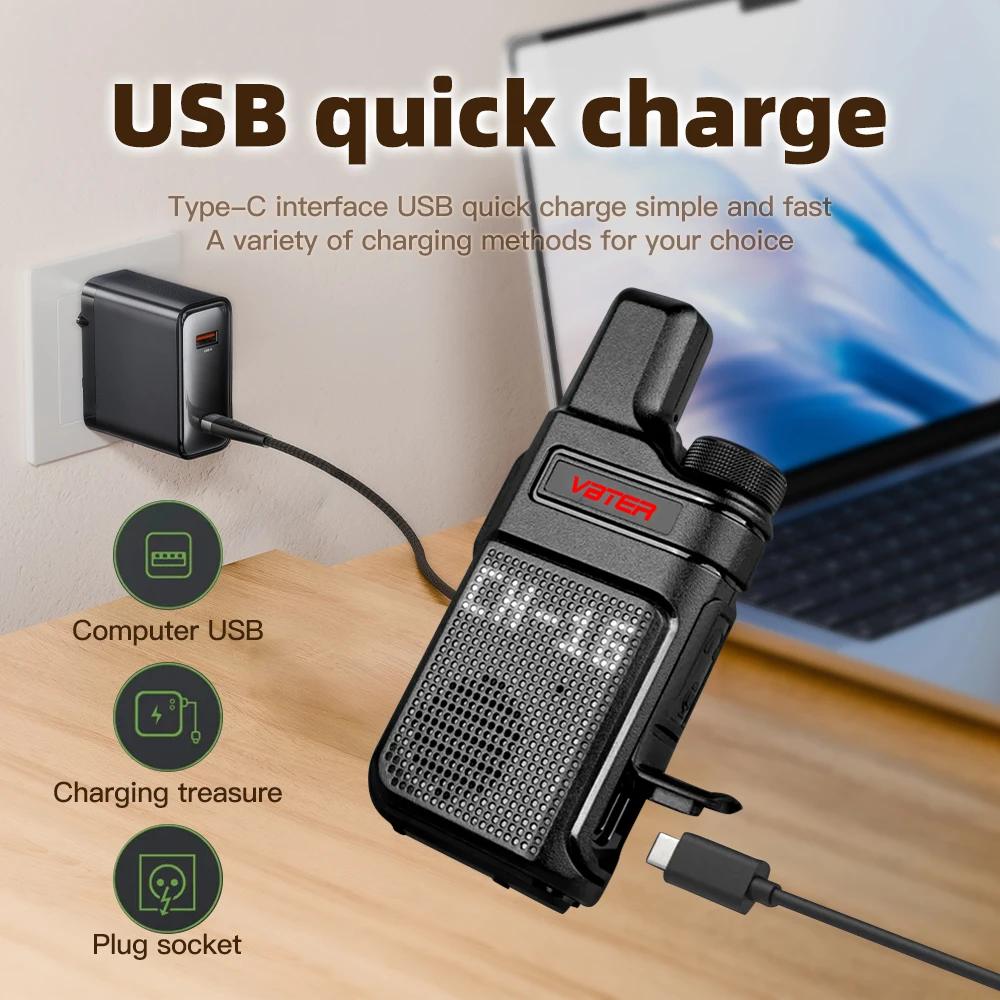 1/2 قطعة WBT-V1 Plus شاشة عرض 400-470 16CH يده اسلكية تخاطب لمستشفى تقديم الطعام موقع البناء الاستخدام اليومي راديو