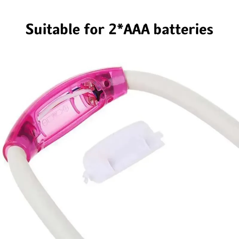 Handsfree LED Neck Book Light Portable Multifunctional Knit Sweater Hanging Flashlight for Camping Reading Work Decor