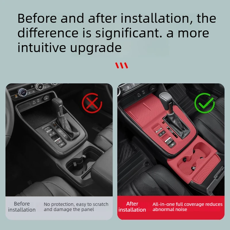 For Honda CR-V/Breeze 2023-2026 Interior Decoration Supplies Products Central Control Silicone Mat Protective Film Platform Mat