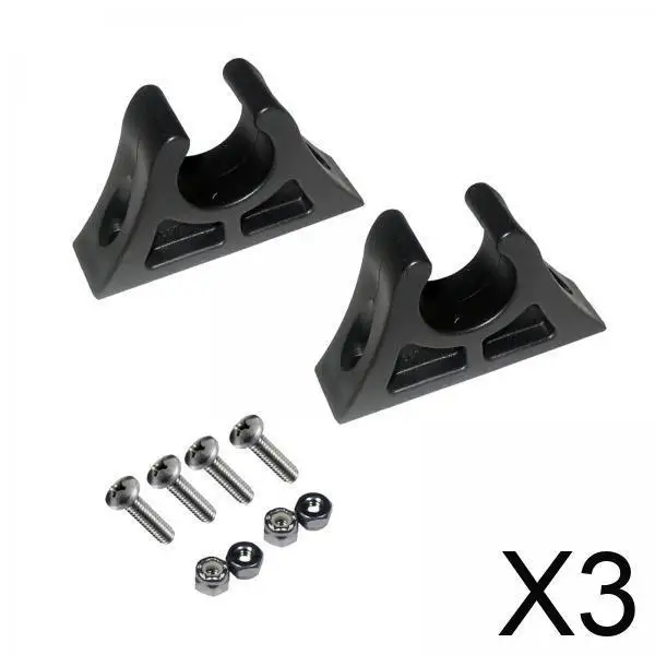 كاياك مجداف حامل سطح الخيالة مجذاف أبازيم المشبك لملحقات الزورق قارب قابل للنفخ التجديف الملحقات #1