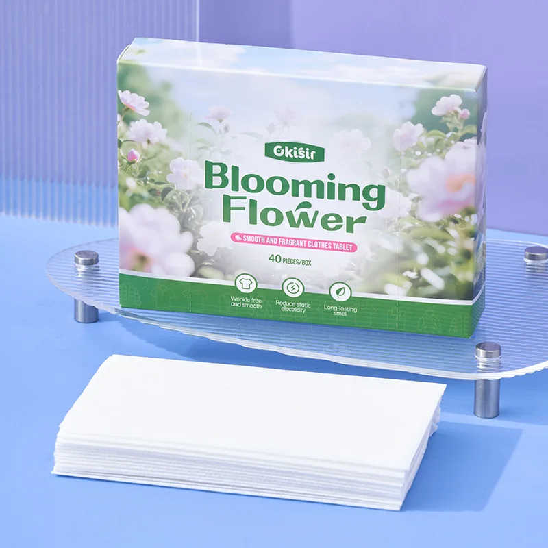 Fragrant Clothes Softening Sheet Fragrant Fragrance Drying Machine Clothes Sheet Floral Fragrance Smooth Clothing Sweater Sheet