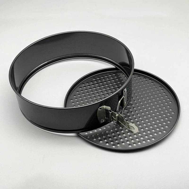 Non-Stick Metal Bake Mould Pan Round Cake Oven Pan Bakeware Removable Bottom Carbon Steel Cakes Molds Tray Kitchen Baking Tools