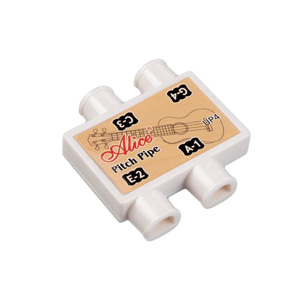 LOOK Ukulele Tuner Pitch Pipe Alice A002CP UP4 Model 4 Tone E-A-C-G Hawaii Guitar Ukulele Accessories Tuning Tools 1/5/10 pcs