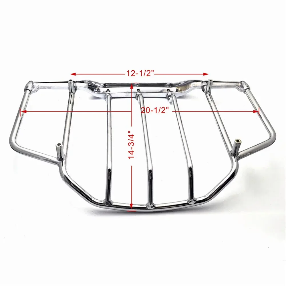 Air Wing Tour Pak Luggage Rack Rail For Harley Davidson Touring FLHT FLHX FLHR FLTR Motorcycle Accessories