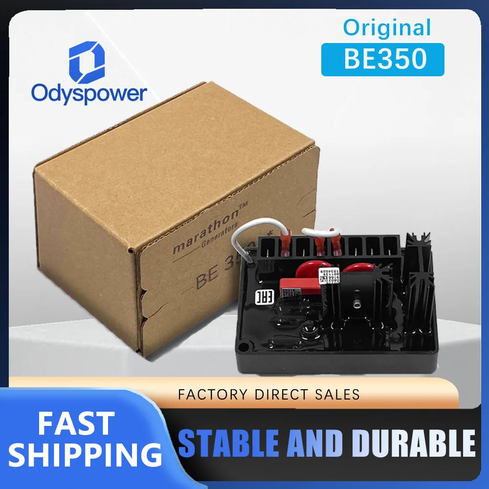 BE350 Automatic Voltage Regulator AVR, Stabilizer Control Board Replacement for Marathon Brushless Alternator Genset Spare Parts