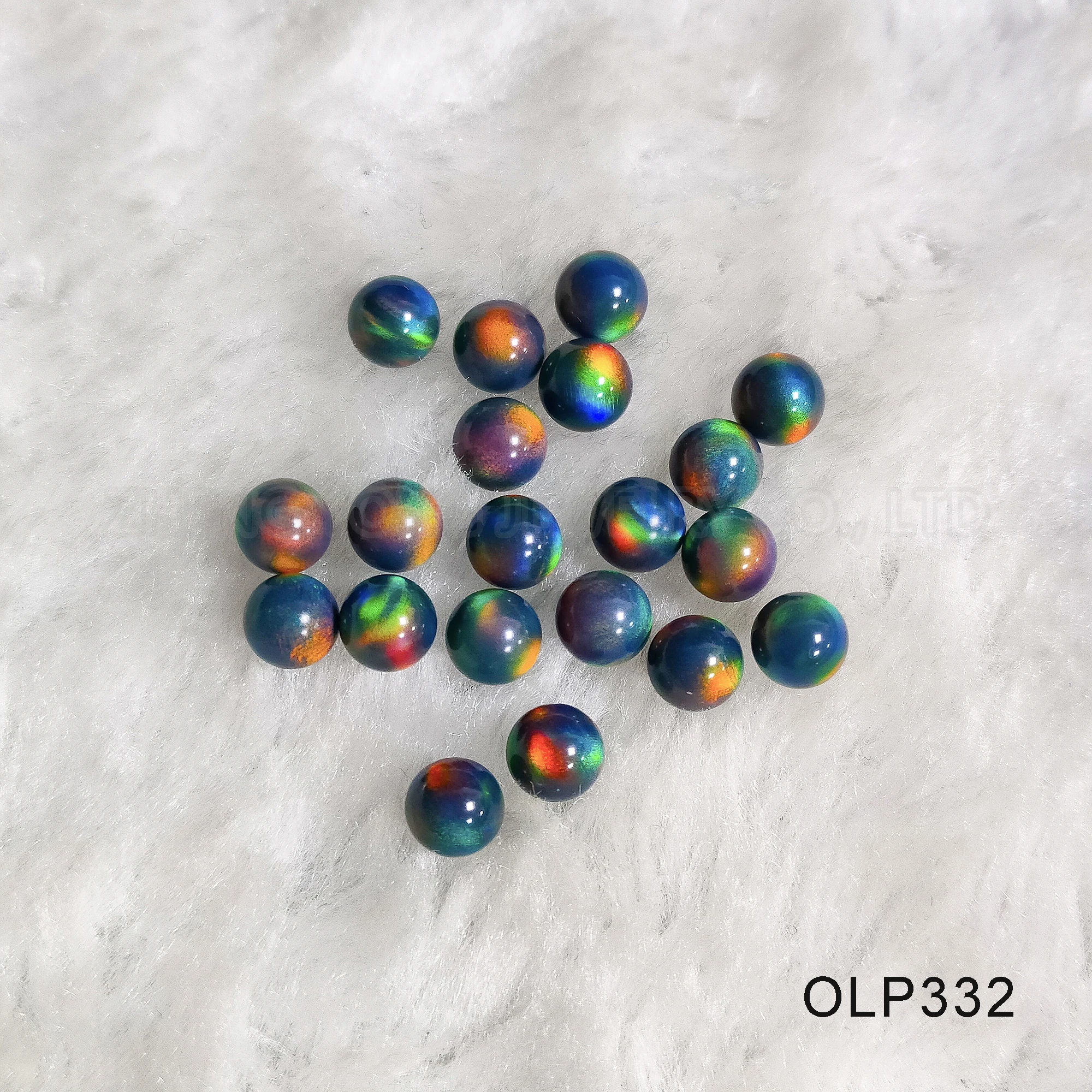 20pcs 50pcs/Lot Opal Beads for Jewelry Making Synthetic Nebula Opal OLP332-341