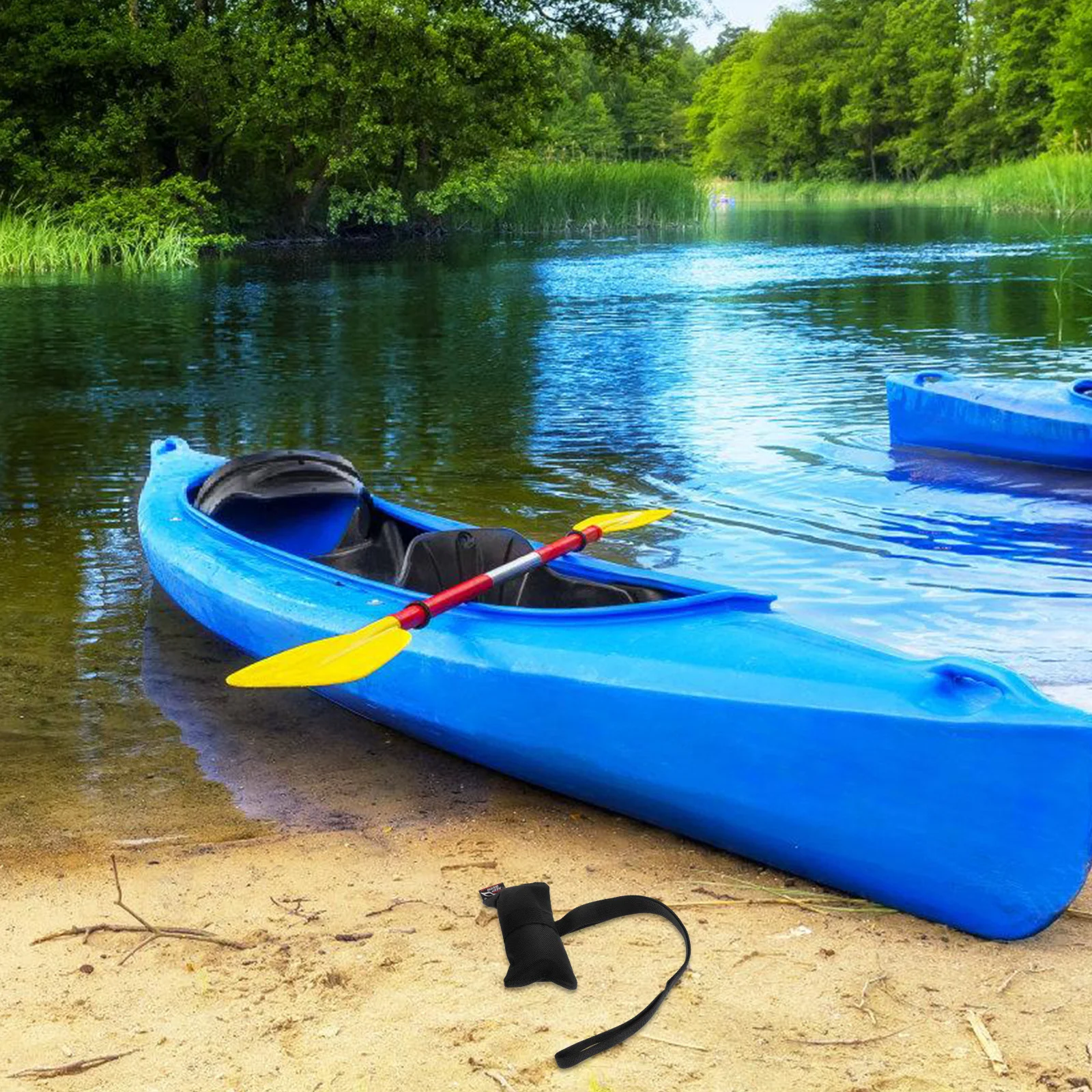 

2pcs Kayak Tie Down Strap Adjustable Fixing Rope For Canoe Durable Outdoor Water Sports Anchoring Cord Heavy Duty Tie Down Cords