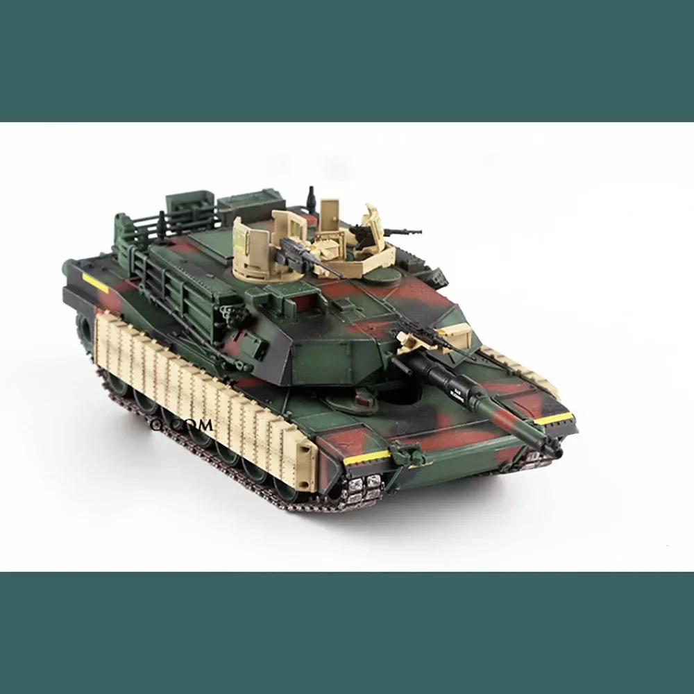 New Home Decor  1/72 Scale US M1A1 TUSK M1 Main Battle Tank Abrams Mixed Color Model Simulation Finished Collection Gift