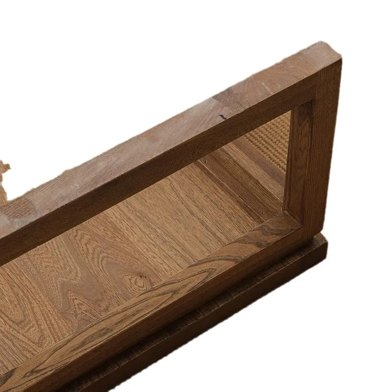 

Old elm, coffee table, solid wood, bay window, table balcony, small coffee table, Japanese style, Zen, platform, small low table