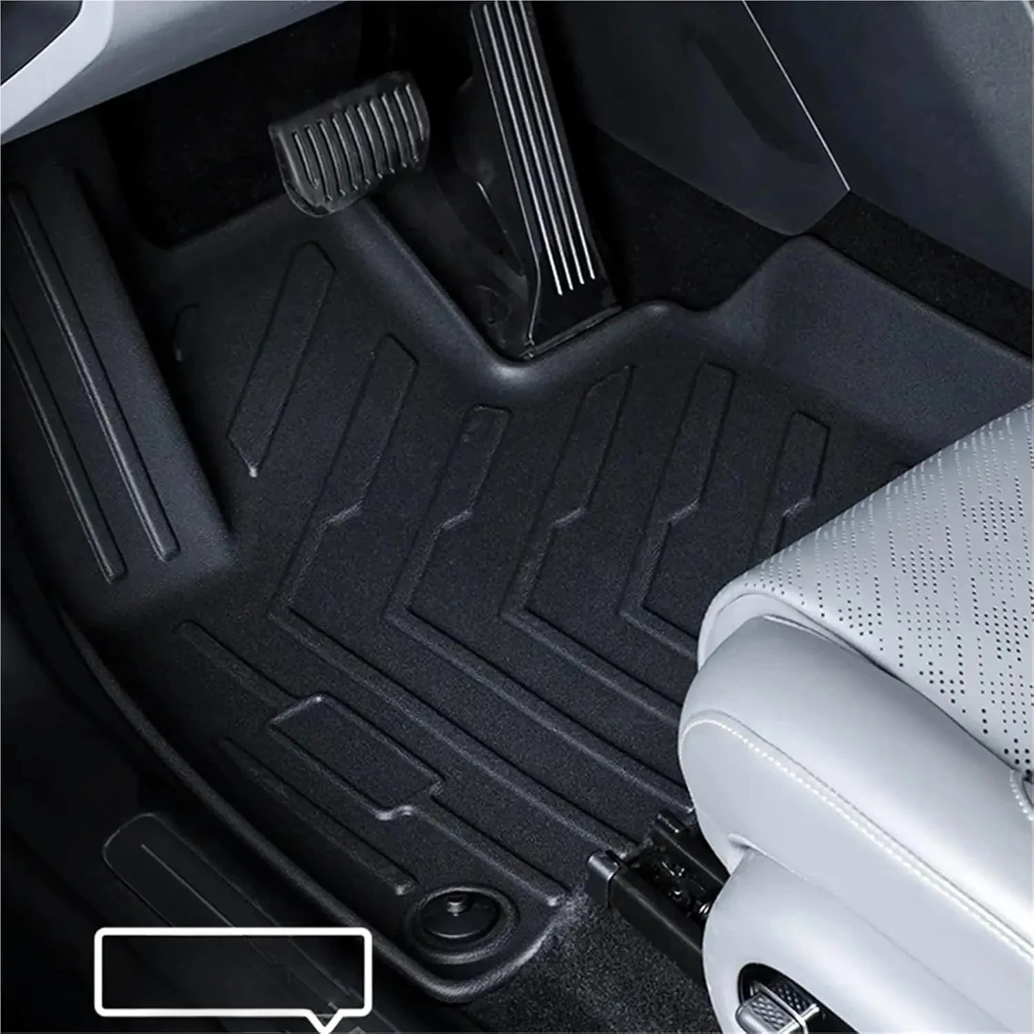 Tapis de sol TPE pour Zeekr 7X 2024 2025, tapis automobile imperméable toutes saisons, ensemble complet d'accessoires pour conduite à gauche