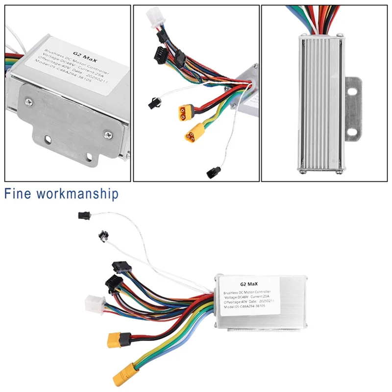 

XSXS-для KUGOO KIRIN Kukirin G2 MAX запасные части для электрического скутера-DC48V 25A бесщеточный контроллер двигателя постоянного тока