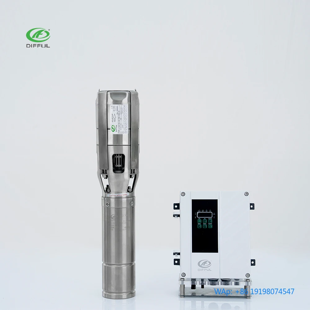 4 / 6 Inch Stainless Steel Solar Submersible Centrifugal Pump For Irrigation
