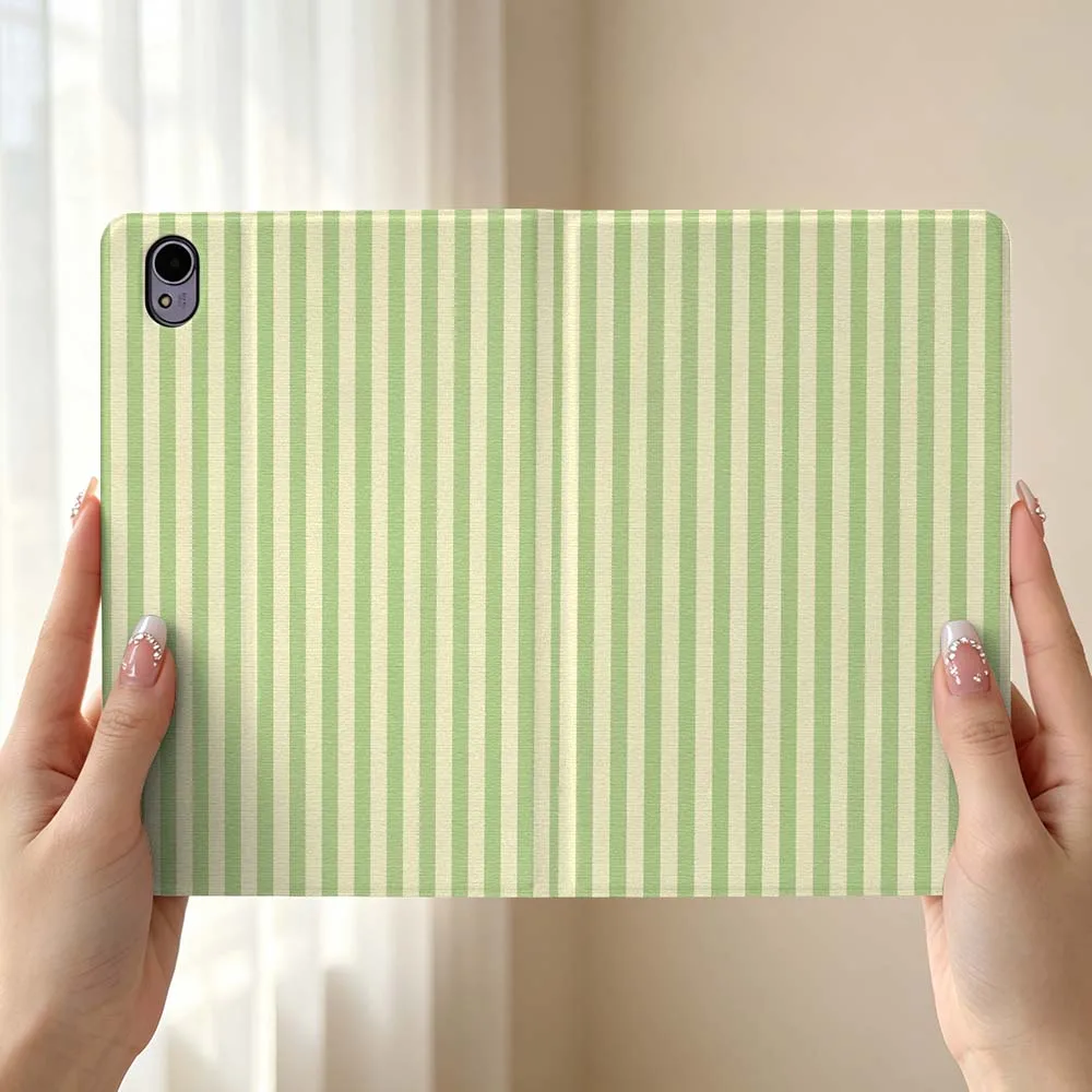 Vertical Striped Art Pen Tray For Huawei MediaPad MatePad Honor Pro V6 9 V8 X9 X 10 13.3 12.3 11 11.5 Inch Tablet Case