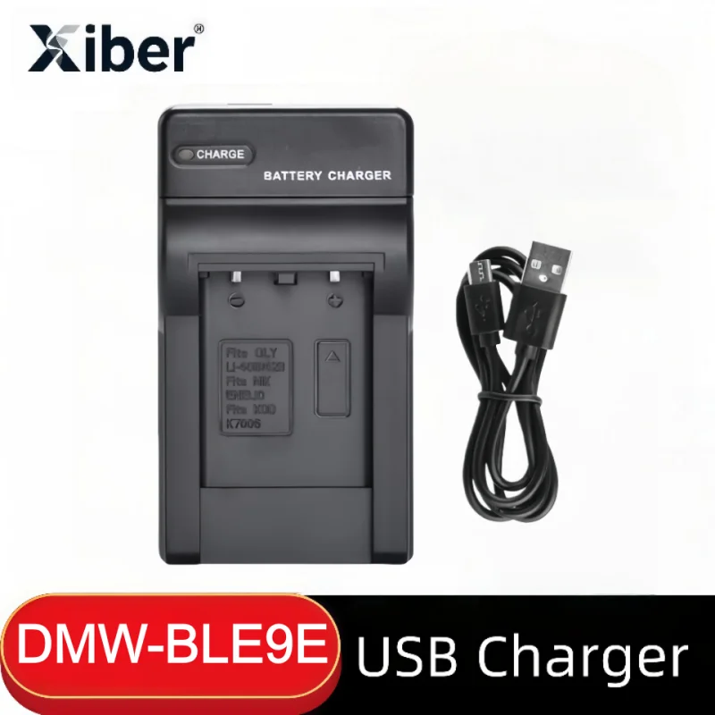 

DMW-BLE9E DMW-BLG10 PP BP-DC15 Battery charger for Panasonic LUMIX GF3 GF5 GF6 GX7 GX80 GX85 GX9 G100 G110 TZ90 SZ60 ZS70 ZS100