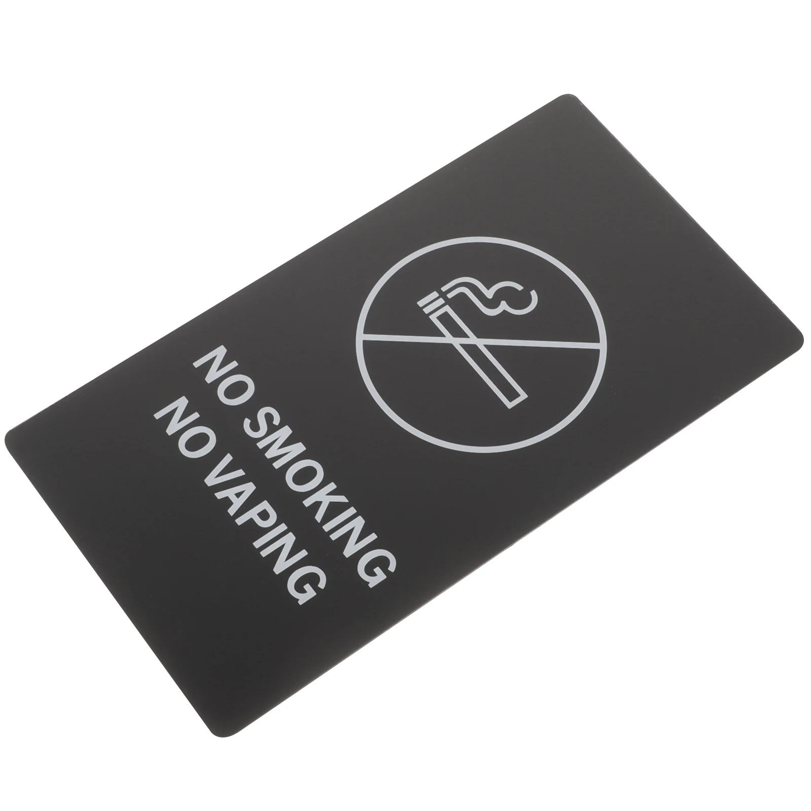 

No Smoking Sign Smoke Warning Flush Toilet Bathroom Signs for Business Signage Office