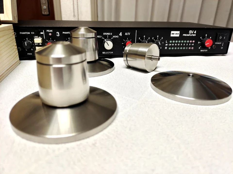 HIFI Audio Lautsprecher Verstärker DAC Absorber FE Norwegen Ball Fuß Nagel Füße Pad AS Isolation Stand Spikes Ref Stillpoints Ultra SS – Detail 3